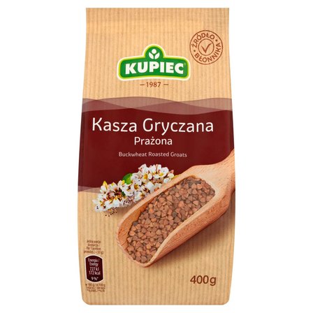 Kupiec Kasza gryczana prażona 400 g (1)