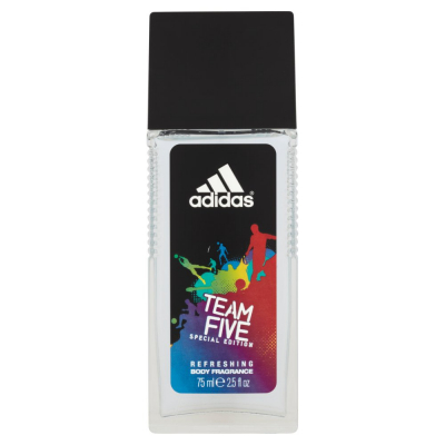 Adidas Team Five Odświeżający dezodorant z atomizerem dla mężczyzn 75 ml (1)