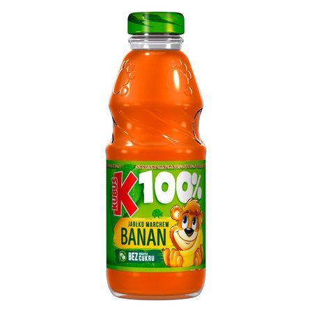 Kubuś 100% Sok jabłko marchew banan 300 ml (1)