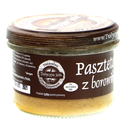 TRADYCYJNE JADŁO PASZTETOWA Z BOROWIKIEM 160G (10)