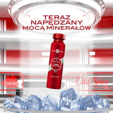 Old Spice Pure Protection Dezodorant W Sprayu Zapewniający Mężczyznom Uczucie Suchości, 200ml (4)