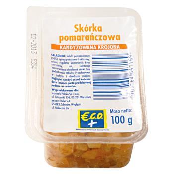 €.C.O.+ skórki pomarańczowe kandyzowane krojone 100g (1)