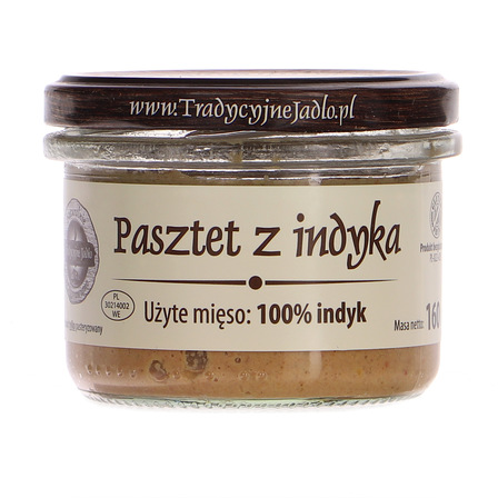 Tradycyjne jadło pasztet z indyka160g (1)