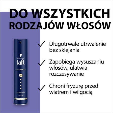 Taft Ultimate Lakier do włosów 250 ml (3)