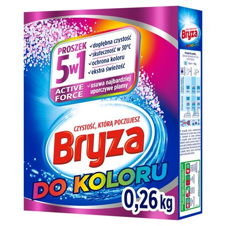 Bryza Active Force 5w1 Proszek do prania do koloru 260 g (4 prania) (3)