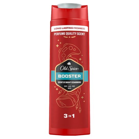 Old Spice Booster Męski żel pod prysznic i szampon ml Długotrwała świeżość (1)