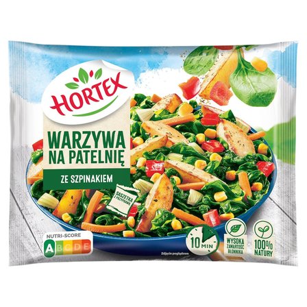 Hortex Warzywa na patelnię ze szpinakiem 450 g (1)