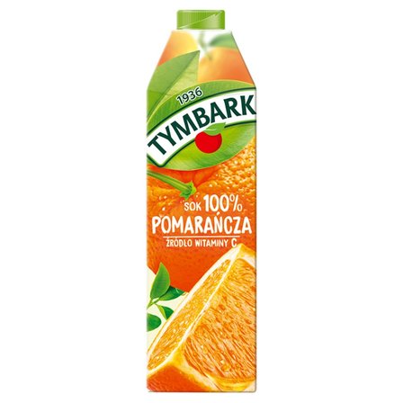 Tymbark Sok 100 % pomarańcza 1 l (1)