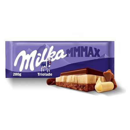 Milka Mmmax Triolade Czekolada mleczna 280 g (6)