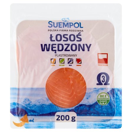 Suempol Łosoś wędzony plastrowany 200 g (1)