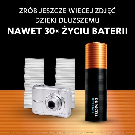 Duracell Optimum AA MX1500 1.5 V/B Baterie alkaliczne 4 sztuki (4)