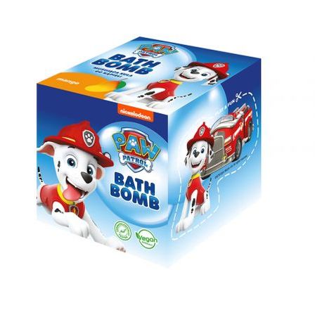 Psi Patrol Kula musująca Paw Patrol Marshall mango 165 g (1)