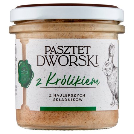 Pasztet Dworski z królikiem 130 g (1)