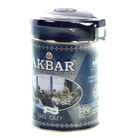 AKBAR EARL GREY CZARNA HERBATA CEJLOŃSKA LIŚCIASTA 100G (7)