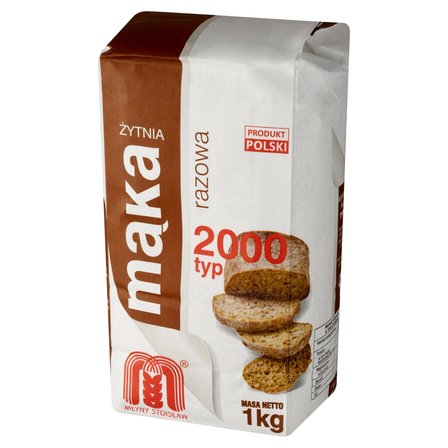 Młyny Stoisław Mąka żytnia razowa typ 2000 1 kg (2)