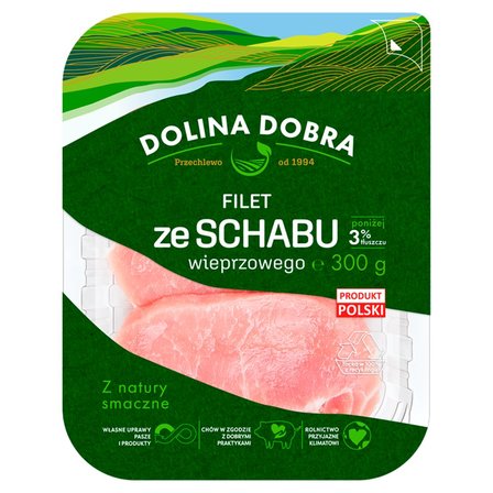 Dolina Dobra Filet ze schabu wieprzowego 300 g (1)