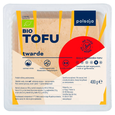 Polsoja Bio tofu twarde 400 g (1)