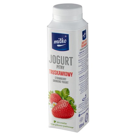 Milko Jogurt pitny truskawkowy 330 ml (2)
