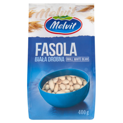 Melvit Fasola biała drobna 400 g (1)