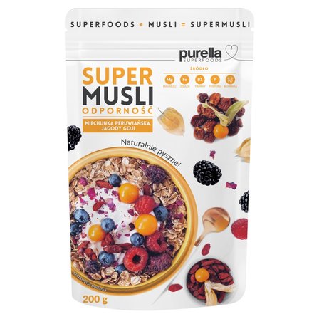 Purella Superfoods Supermusli odporność 200 g (1)