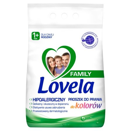 Lovela Family Hipoalergiczny proszek do prania do kolorów 2,1 kg (1)