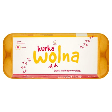 Kurka Wolna Jaja z wolnego wybiegu M 10 sztuk (1)