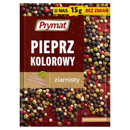 Prymat Pieprz kolorowy ziarnisty 15 g (1)