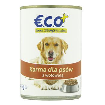 €.C.O.+  Karma dla psów z wołowiną 415g (1)