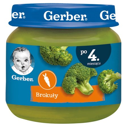 Gerber Brokuły dla niemowląt po 4. miesiącu 80 g (1)