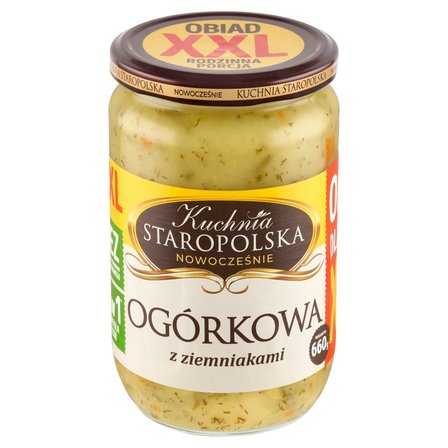 Kuchnia Staropolska Ogórkowa z ziemniakami 660 g (2)