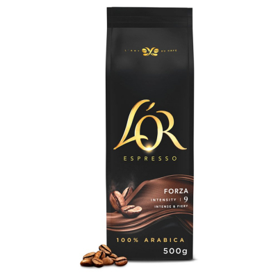 L'OR Espresso Forza Kawa ziarnista palona 500 g (1)