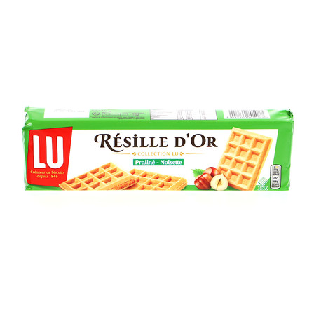 LU WAFLE Z NADZIENIEM PRALINKOWYM Z ORZECHÓW LASKOWYCH 100G (1)