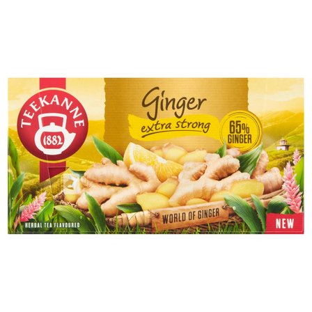 Teekanne World of Ginger Herbatka imbirowa o smaku cytrynowym 35 g (20 x 1,75 g) (1)