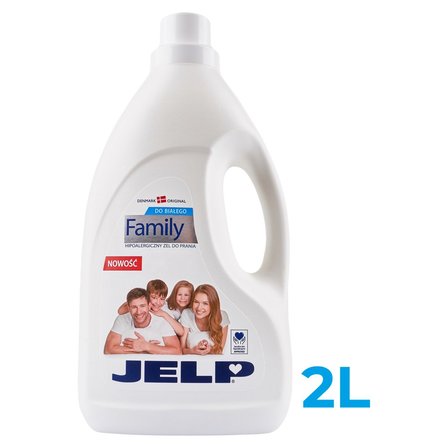 JELP Family Hipoalergiczny żel do prania do białego 2 l (25 prań) (2)