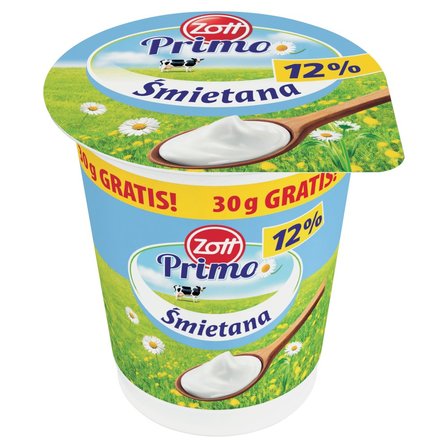 Zott Primo Śmietana 12 % 360 g (1)