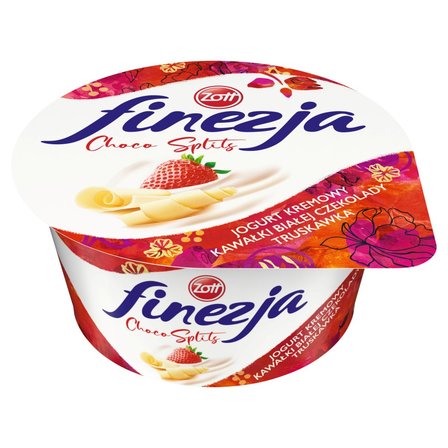 Zott Finezja Choco Splits Jogurt kremowy 130 g (1)