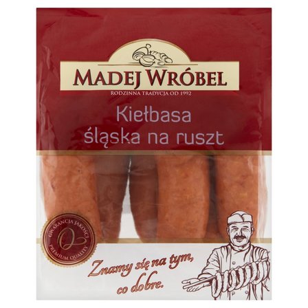 Madej Wróbel Kiełbasa śląska na ruszt 0,6 kg (1)