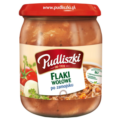 Pudliszki Flaki wołowe po zamojsku 500 g (1)