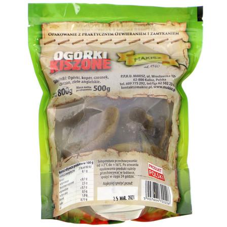 MAKISZ OGÓRKI KISZONE 800G (2)