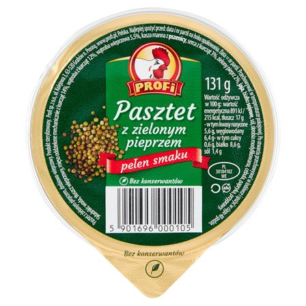 Profi Pasztet z zielonym pieprzem 131 g (1)