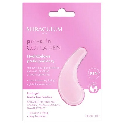 Miraculum Collagen Pro-Skin Hydrożelowe Płatki pod oczy-2szt (1)