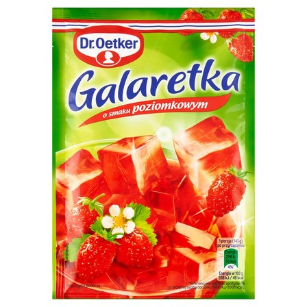 Dr. Oetker Galaretka o smaku poziomkowym 72 g (1)