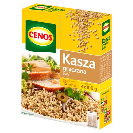 Cenos Kasza gryczana biała 400 g (4 torebki) (2)