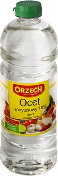 ORZECH OCET SPIRYTUSOWY 10% 0,5L BUTELKA PLASTIK (1)