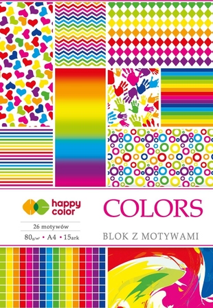 HAPPY COLOR BLOK Z MOTYWAMI COLORS 15 ARKUSZY (1)