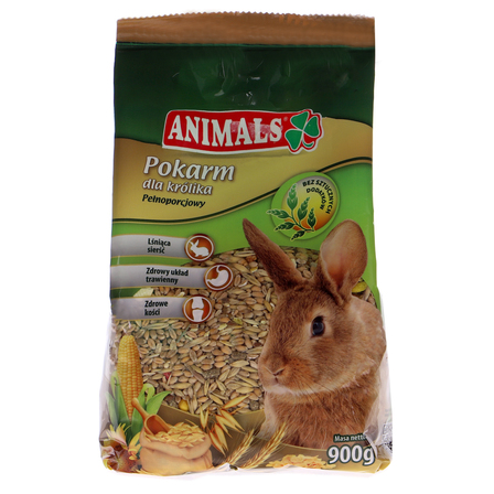 Animals pokarm dla królika 900g (1)