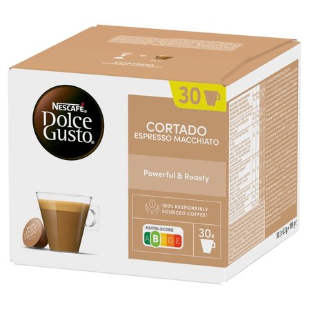 Nescafé Dolce Gusto Cortado Pełne mleko w proszku z kawą rozpuszczalną 189 g (30 x 6,3 g) (3)