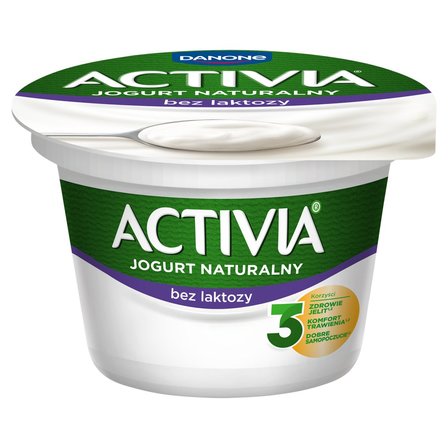 Activia Jogurt naturalny bez laktozy 165 g (1)