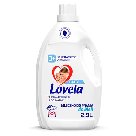 Lovela Baby Mleczko do prania do bieli 2,9 l (32 prania) (7)