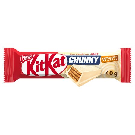 KitKat Chunky White Paluszek waflowy w białej czekoladzie 40 g (2)